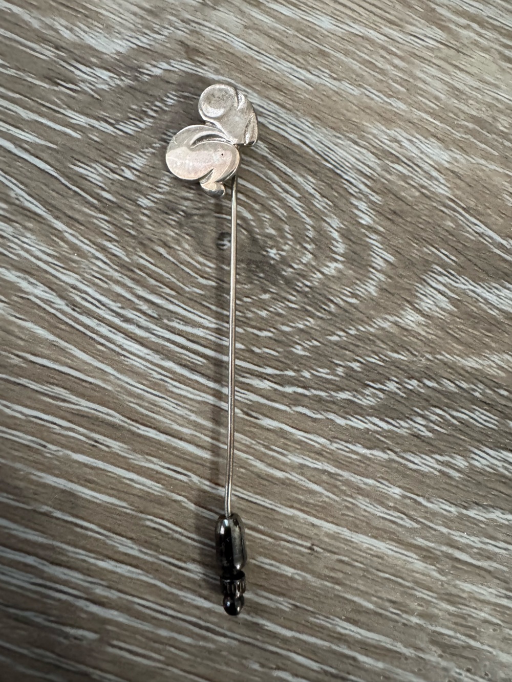 Sterling 925 silver koala stick pin with cover